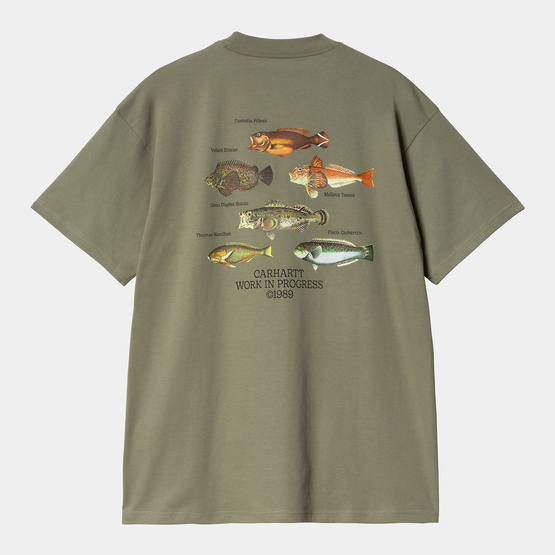 Carhartt WIP S/S Fish T-Shirt (Dollar Green)