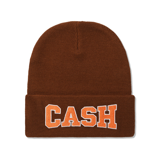 Cash Only Campus Beanie (Brown)
