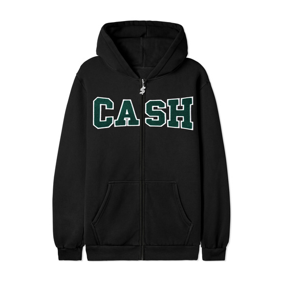 Cash Only Campus Zip-Thru Hood (Black)