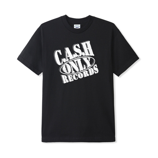 Cash Only Records Tee (Black)