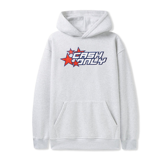 Cash Only Stars Pullover Hood (Grey)