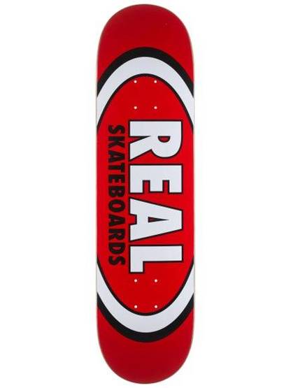 Deck Real - Classic Oval red 8.12"