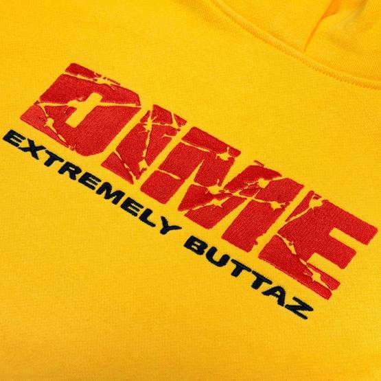 Dime Extremely Buttaz Hoodie - yellow