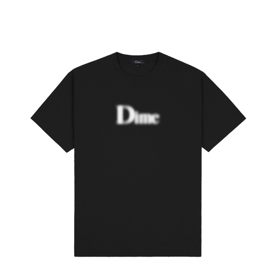 Dime classic blurry t-shirt black