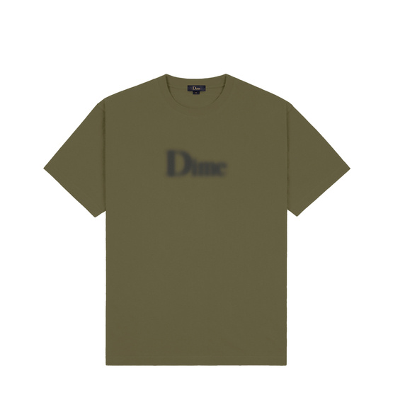 Dime classic blurry t-shirt dark olive