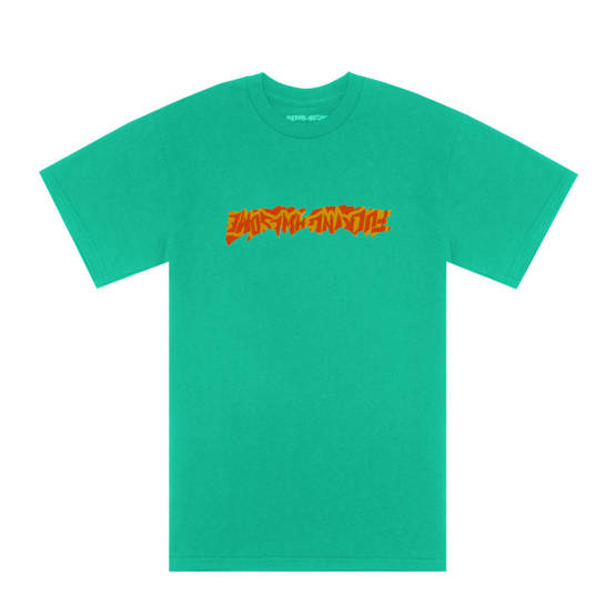 Fucking Awesome - Cut Out Logo Tee (Grass)