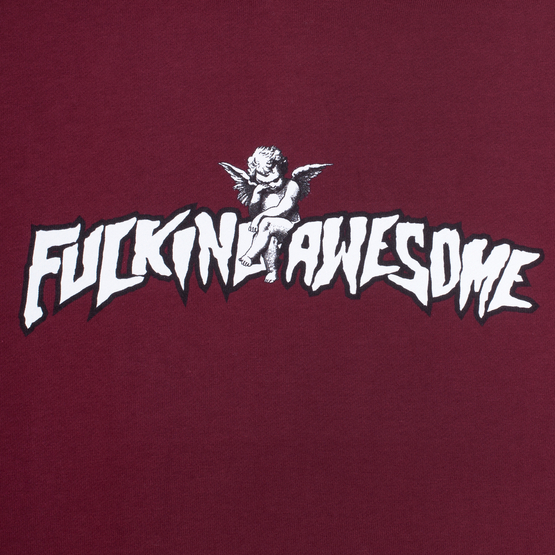 Fucking Awesome - Filigree Hoodie Maroon