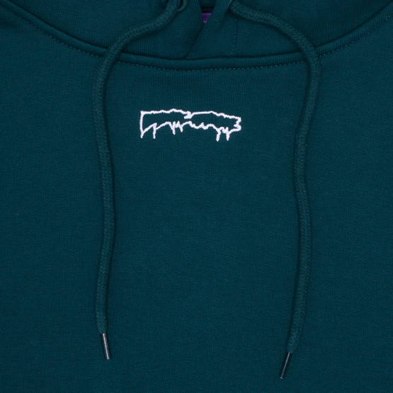Fucking Awesome - Outline Drip Hoodie (Teal)