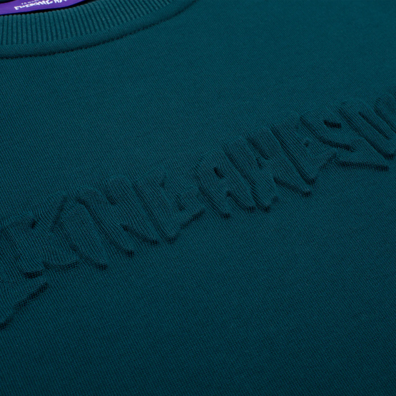 Fucking Awesome - Stamp Embossed Crew (Teal)