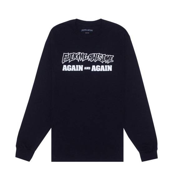 Fucking awesome  Again And Again L/s Tee Black / White