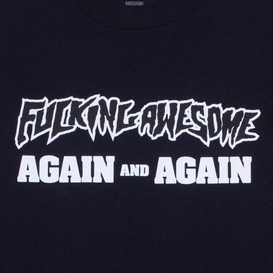 Fucking awesome  Again And Again L/s Tee Black / White