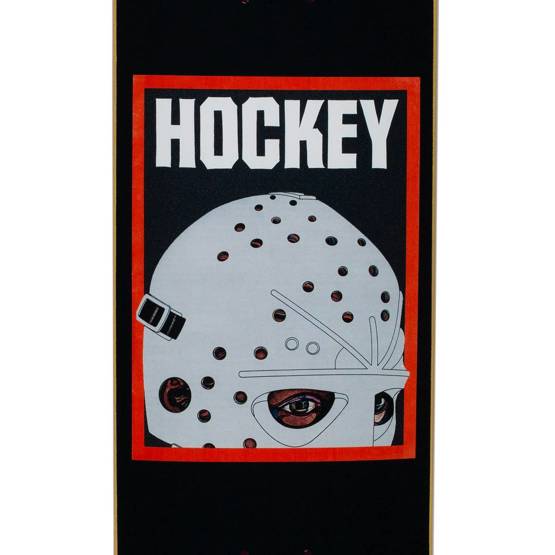Hockey Half Mask Black Deck