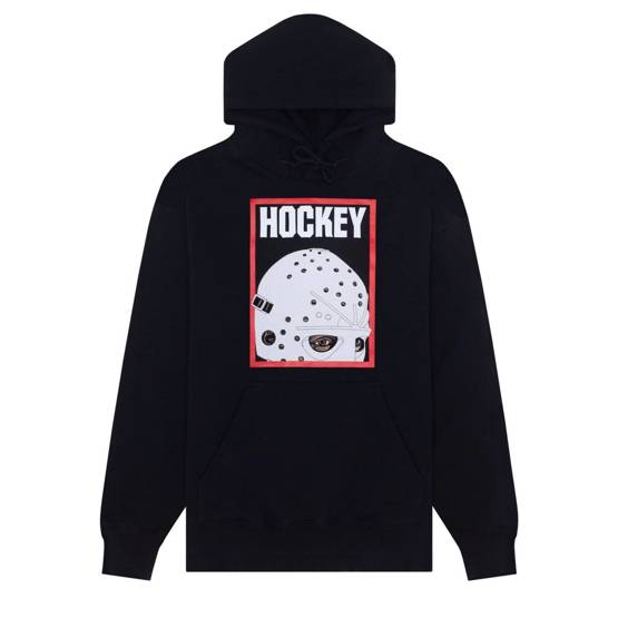 Hockey Half Mask Hoodie Black