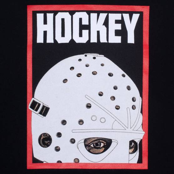 Hockey Half Mask Hoodie Black
