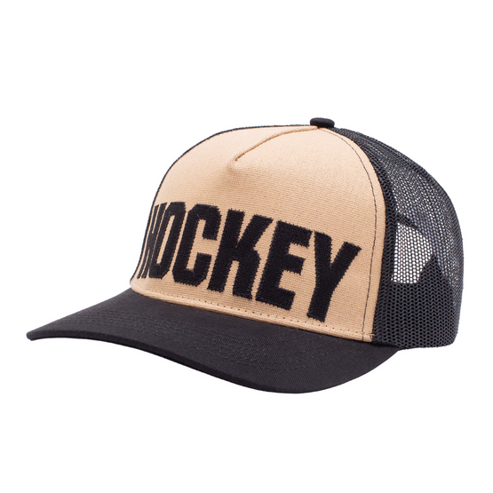 Hockey Truck Stop Hat (Black/Brown)