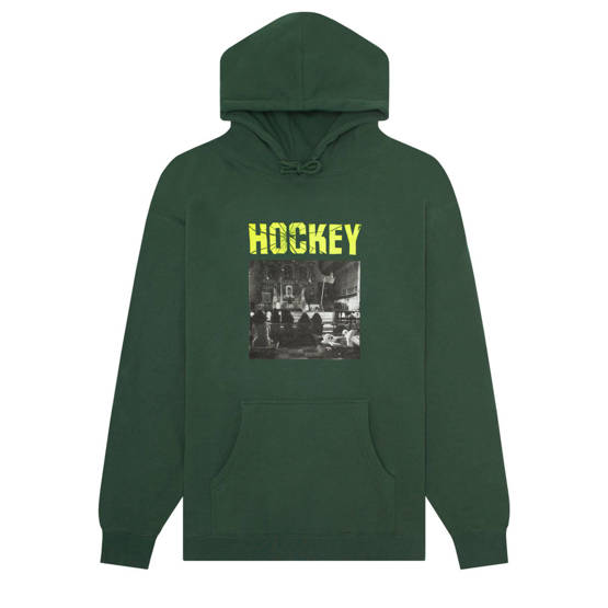 Hokcey - Battered Faith Hoodie - Forrest Green