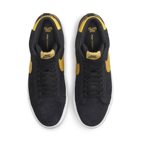 Nike SB Zoom Blazer Mid Black/university Gold-black-white