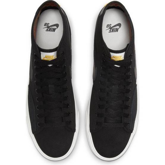 Nike Sb Blazer Court Mid Premium Black/black-black-sail