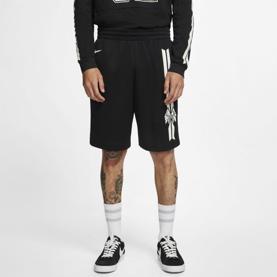 Nike Sb DRY SUNDAY SHORT GFX BLACK/SUMMIT WHITE