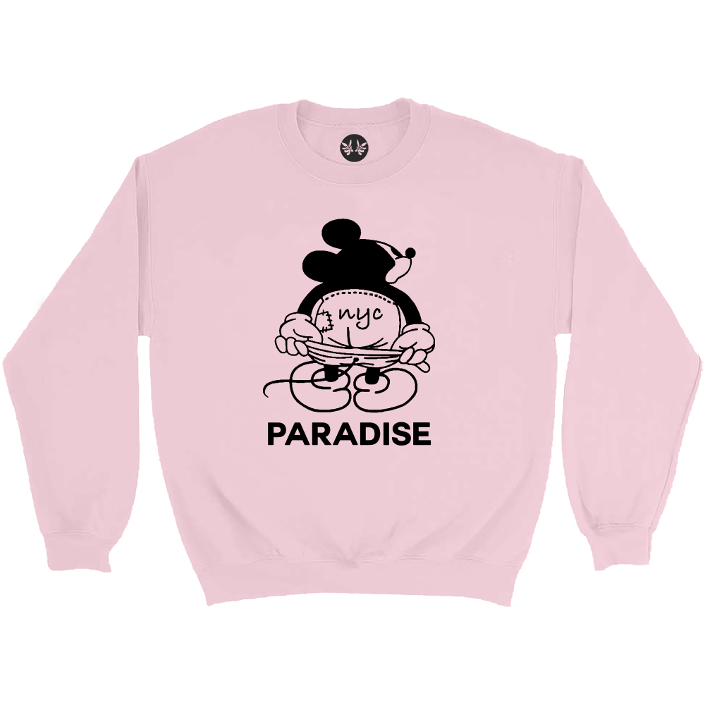 PARADISE MICKEY MOON CREW pink