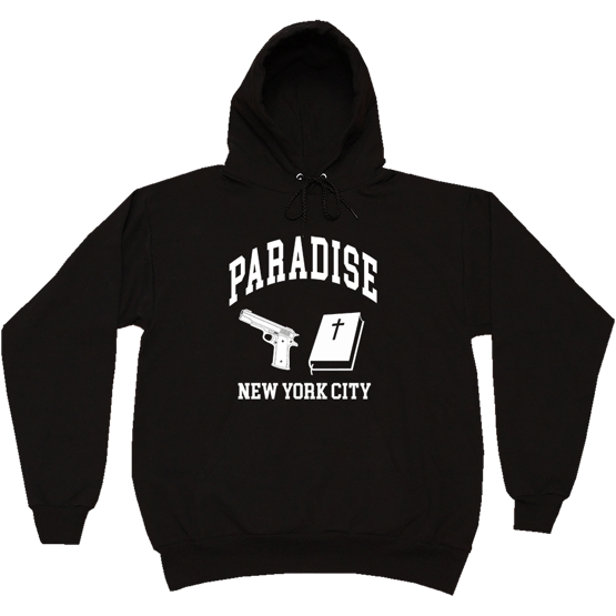 Paradise STAND YOUR GROUND HOOD black