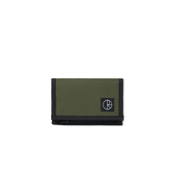 Polar Key Wallet Stroke Logo army green