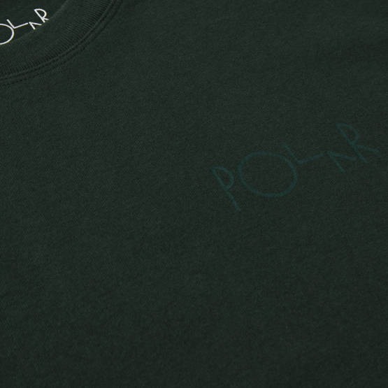 Polar Stroke Logo Longsleeve (Dark Green)