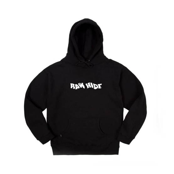 Raw Hide OG Logo Hoodie (Black)