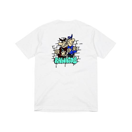 Raw Hide Partners in Crime White Tee
