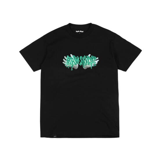 Raw Hide Slime Logo  T-shirt (Black)