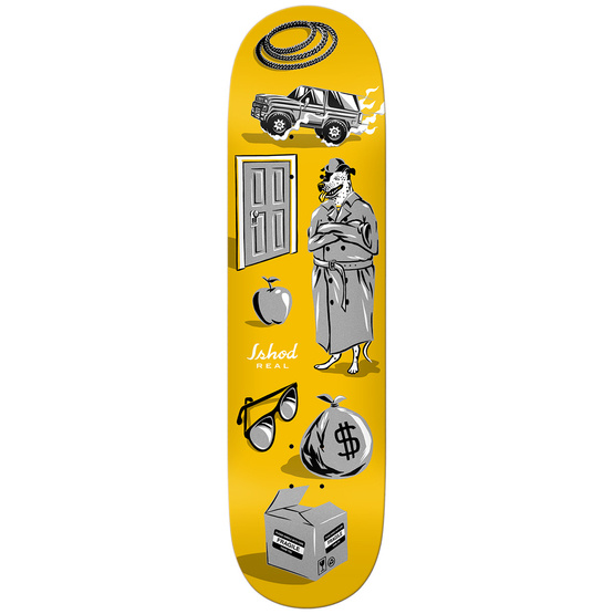 Real Skateboards Ishod Revealing Skateboard Deck