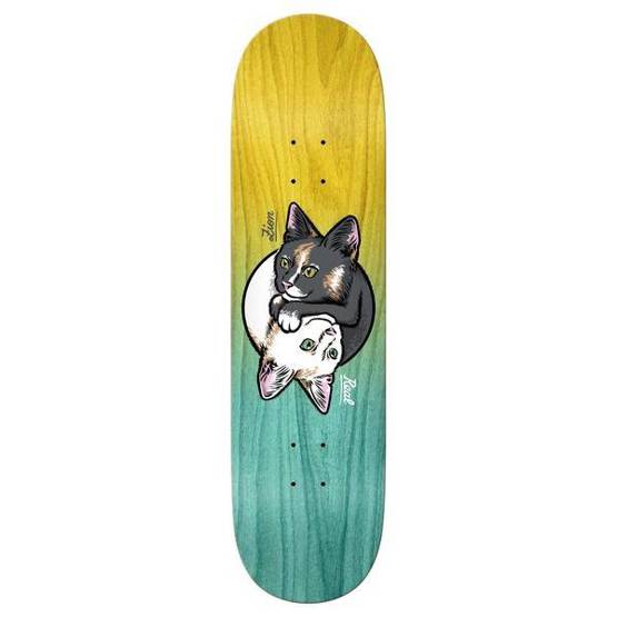 Real Skateboards - Zion Wright - Yin Yang Kitty Deck