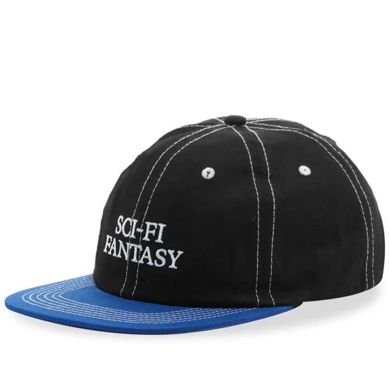 Sci-Fi Fantasy Logo Hat (Black/ Royal)