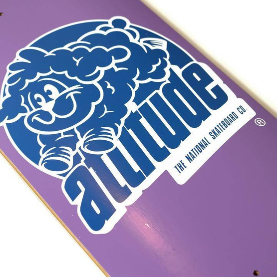The National Skateboard Co. ATTITUDE - HIGH CONCAVE - 8"