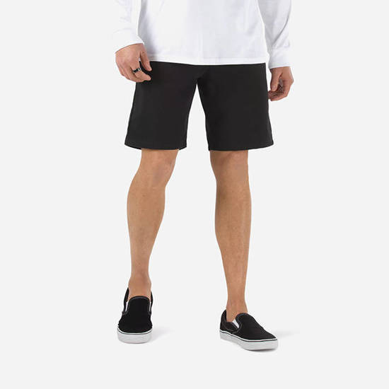 Vans Authentic Chino Relaxed Shorts (Black)