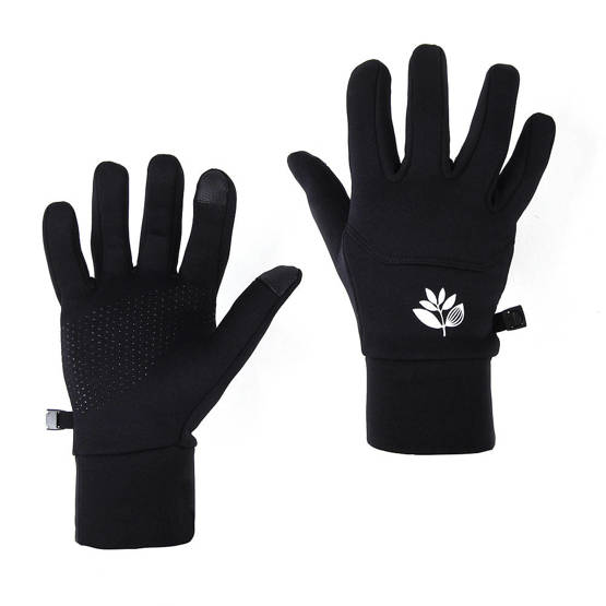 magenta Neo Gloves - Black