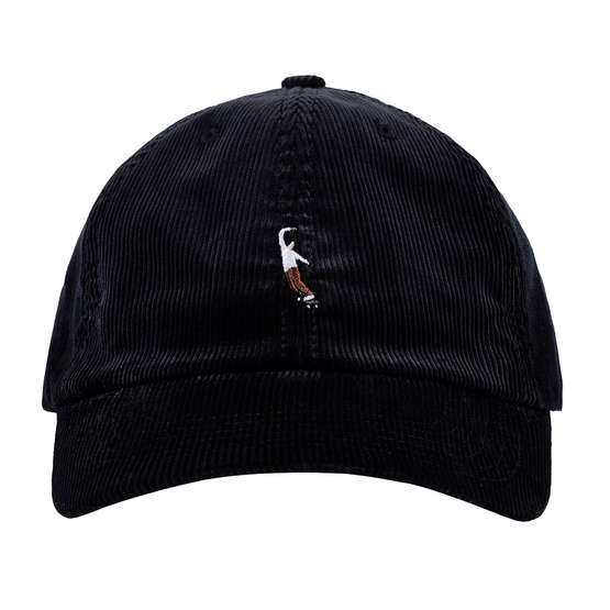 magenta Pws Cord Dad Hat - Black 