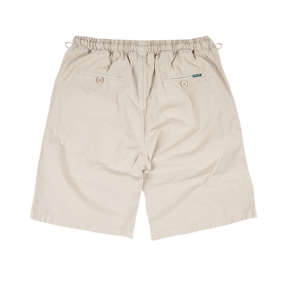 magenta Ripstop Loose Long Shorts - Sand