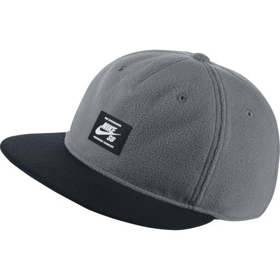 nike sb warmth true hat cool grey/black/black
