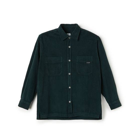 polar Cord Shirt - Dark Green 
