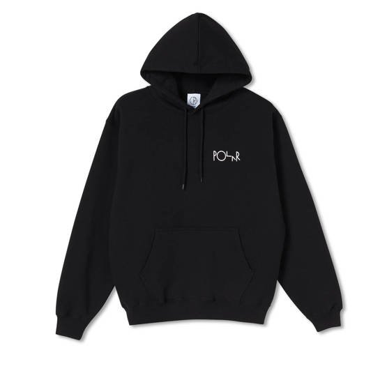 polar Fill Logo hoodie black