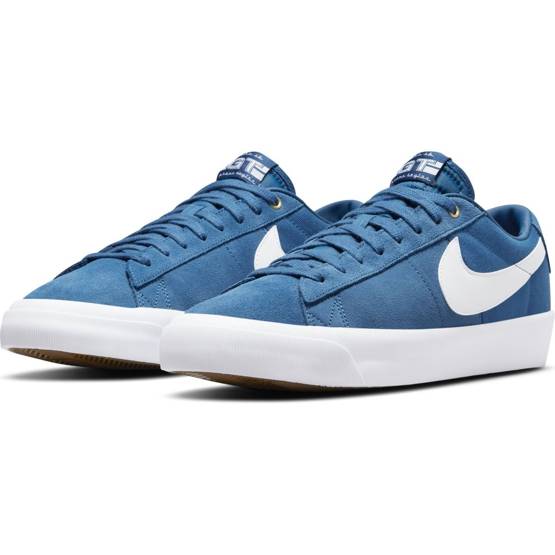shoes Nike SB Zoom Blazer Low Pro COURT BLUE/WHITE-COURT BLUE