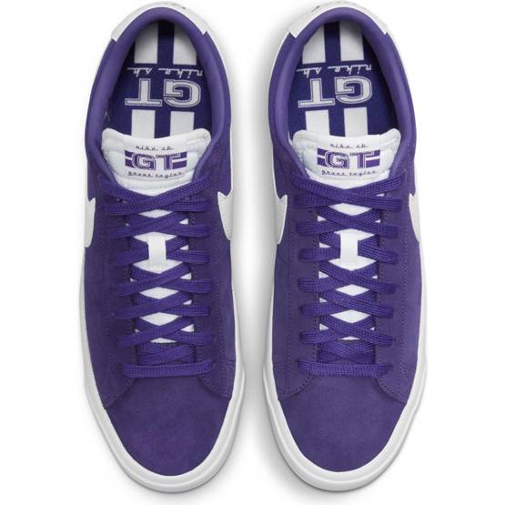shoes Nike Sb Zoom Blazer Low Pro Gt Court Purple/white-court Purple-white