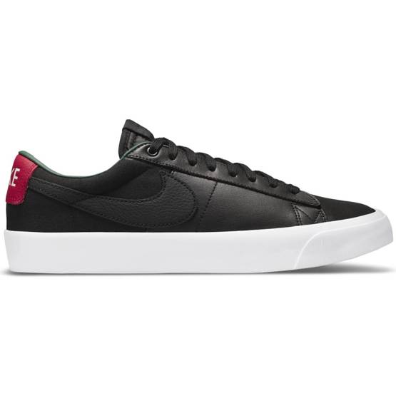 shoes Nike Sb Zoom Blazer Low Pro Gt Premium Black/black-varsity Red-fir