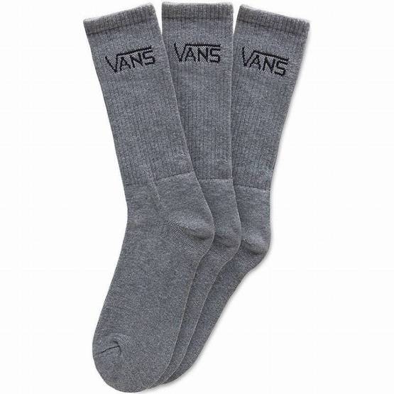 vans classic crew socks grey