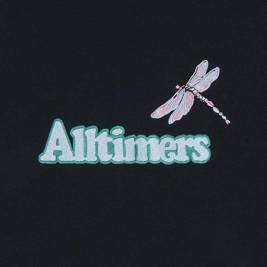 Alltimers - Embroidered Bugged Out Broadway Hoodie Heather Grey