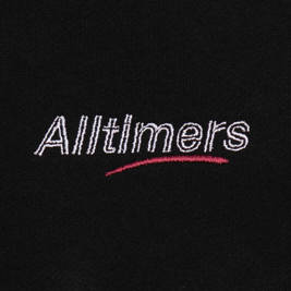 Alltimers - Estate Embroidered Hoody Black