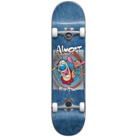 Almost - Ren & Stimpy Boxed multi Complete Skateboard 8"