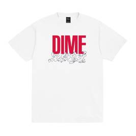 DIME SUPPORT T-SHIRT WHITE