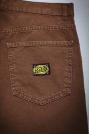 Fucking Awesome Canvas Double Knee Short (Brown)